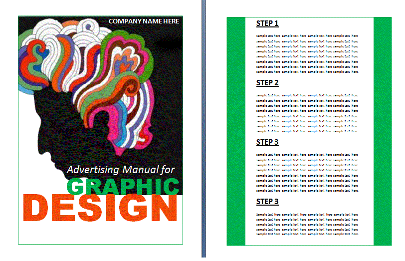 Advertising Manual Template