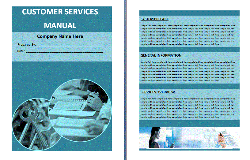 Customer Services Manual Template
