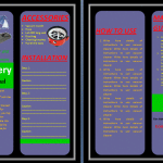 Machine Operational and Care Manual Template