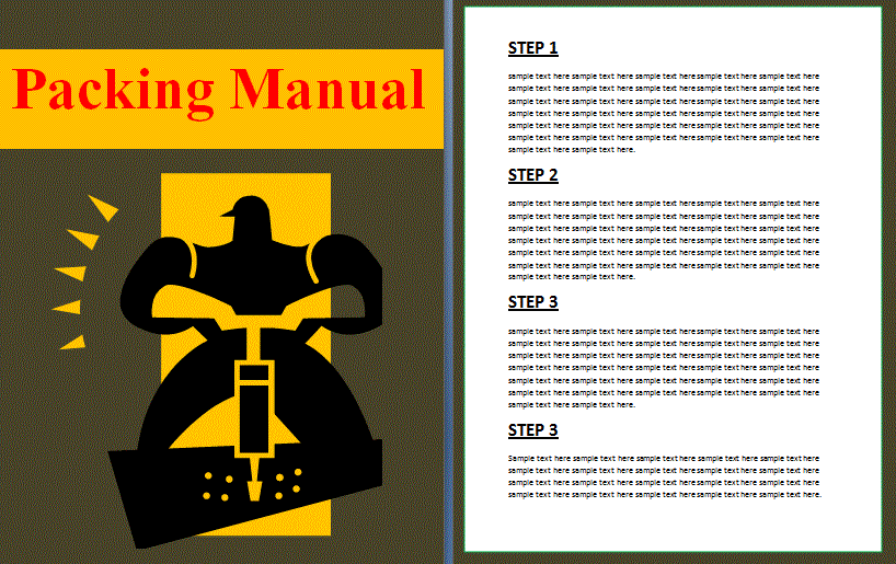 Packing Manual Template