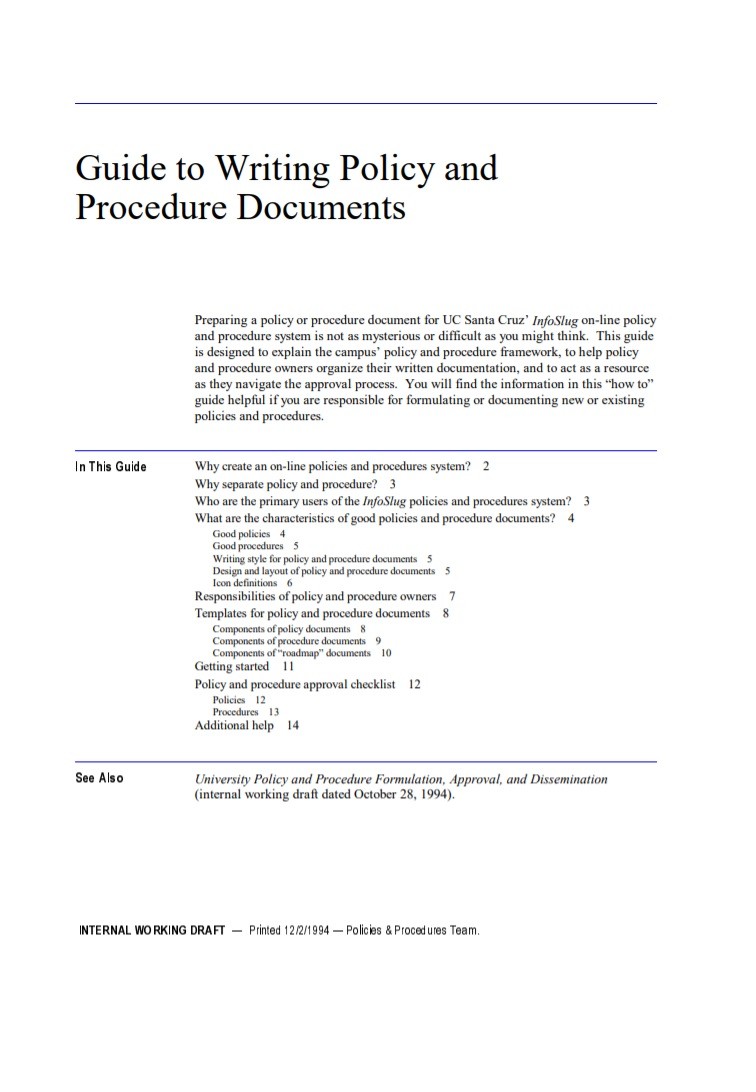 Policy Manual Template Free from www.manualtemplate.org