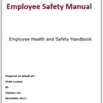 Employee Safety Manual Template