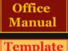 Office Manual Template