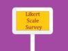Likert Scale Survey Template