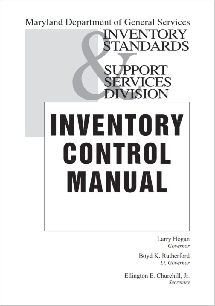 Inventory Management Manual Format