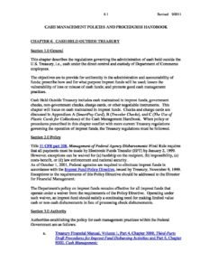 Cash-Policy-Manual-Template | Free Manual Templates