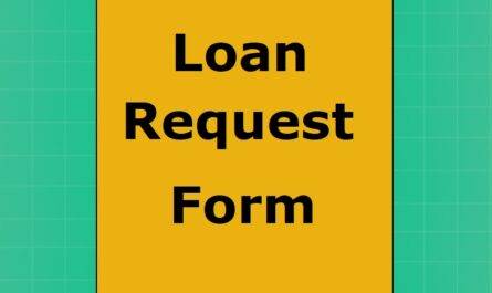 Loan request form