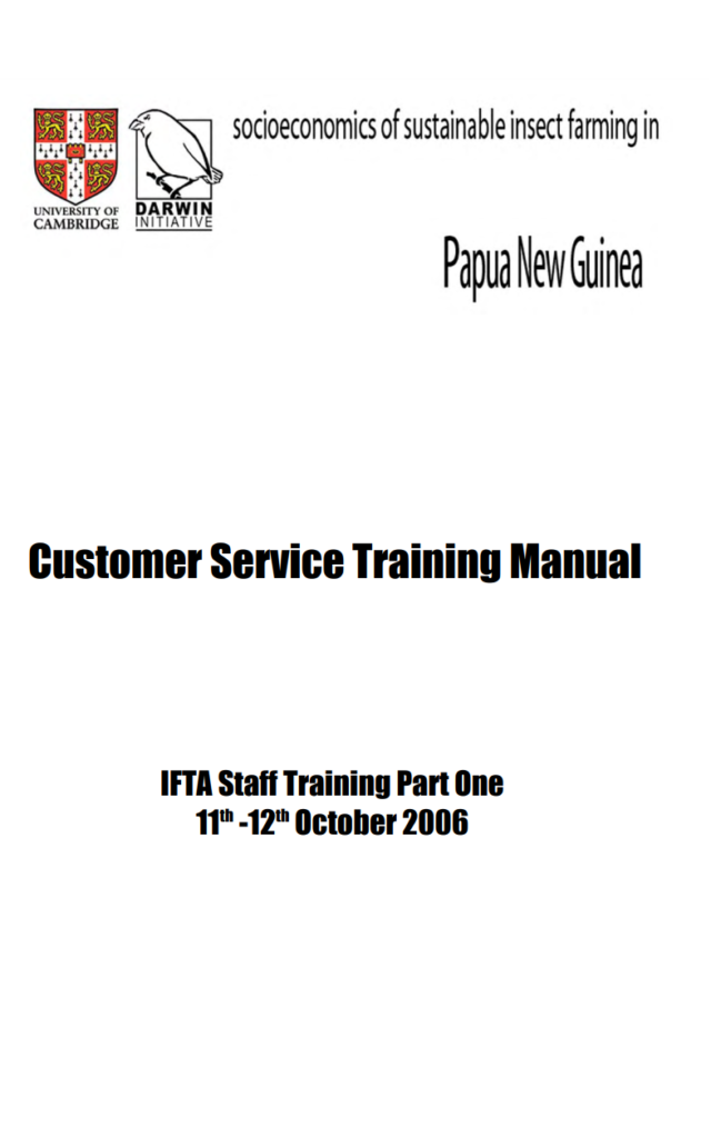 Customer Support Training Manual Template
