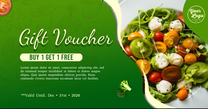 Promotional Gift Voucher Template