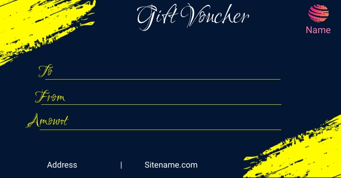 Promotional Voucher Design Template
