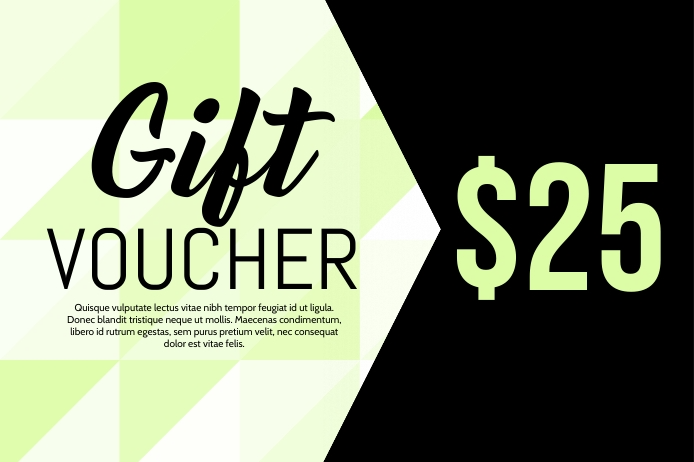 Promotional Voucher Template