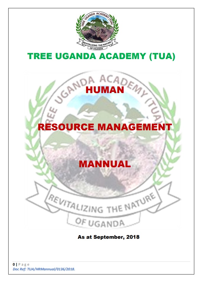 Human Capital Management Manual Format
